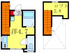 liberta本前川の間取り図