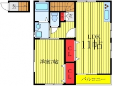 メゾン池袋本町の間取り図