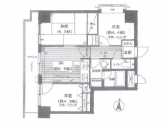 ライオンズマンション浦和常盤公園の間取り図