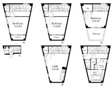 巣鴨５丁目マンションの間取り図