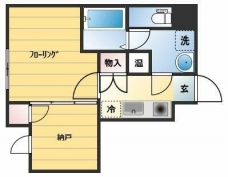 コンフォシード東坂下の間取り図