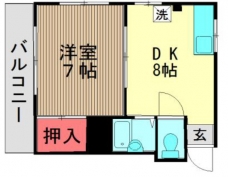 パールハイツ新大塚の間取り図