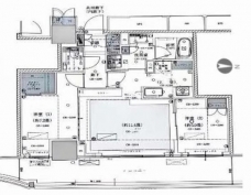 Ｂｒｉｌｌｉａ　Ｔｏｗｅｒ　池袋　Ｗｅｓｔの間取り図