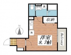 Cross　Roadの間取り図