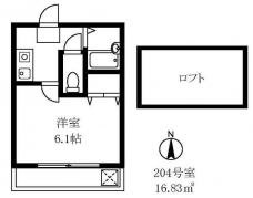 ウエストハイム西川口の間取り図