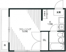 サンライズ南長崎の間取り図