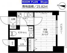 ステージファースト西巣鴨の間取り図