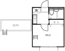 アネックス東川口７の間取り図