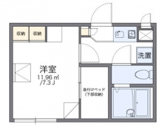 レオパレスＹＡＭの間取り図