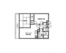 アネックスサクラの間取り図