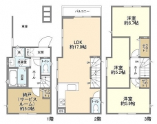 Kolet東浦和＃18の間取り図