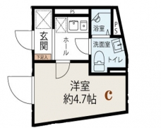 axia　tokiwadaiの間取り図