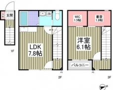 アメトリン池袋の間取り図
