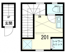 サークルハウス東池袋 の間取り図