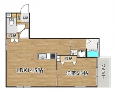 ヴァンクレールの間取り図