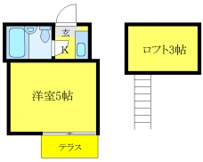 ジュネス大山の間取り図
