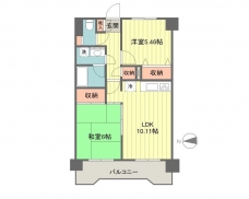 朝日クレス・パリオ護国寺の間取り図