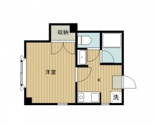 ひかりハイツ領家の間取り図