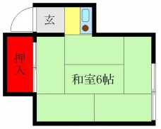 谷ビルの間取り図