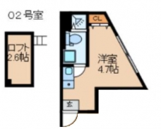 GRACIA MACHIYAの間取り図