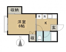 ソーレムわかたけの間取り図