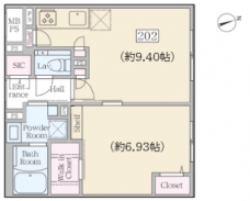 ReveResidence本駒込の間取り図