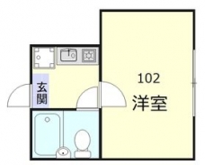 アーバンフラット要町の間取り図