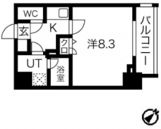 スパシエトラッド赤羽の間取り図