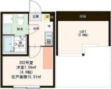 GOLD板橋の間取り図