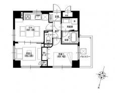 アルファホームズ西巣鴨の間取り図