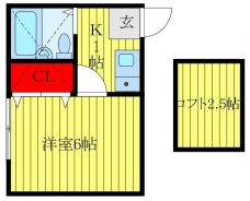 コーポ広央の間取り図