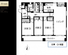 KENEDIX浦和元町の間取り図