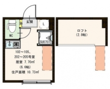 グランサムハウス王子神谷の間取り図