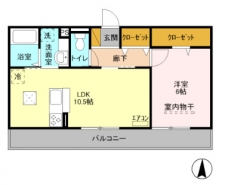 ガーデンヒルズの間取り図