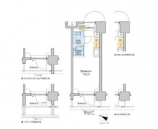 ＴＯＭＯＲＥ田端の間取り図