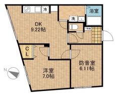ＲＡＳＩＣＬＡＳ　ＣＡＰＩＴＡＬ－３の間取り図