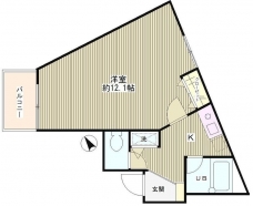 ラルゴ西早稲田の間取り図