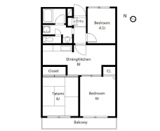 セントエルモ武蔵浦和の間取り図