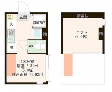 ハレテラス平和台の間取り図