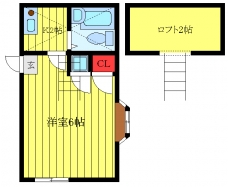 ブレセッド栄の間取り図