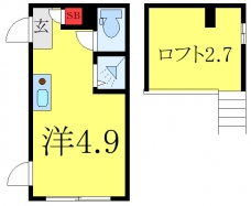 ハーモニーテラス中板橋Ⅲの間取り図