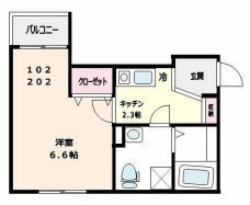 ソレイユ本蓮沼の間取り図