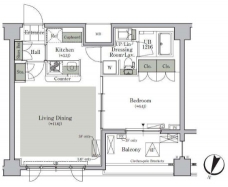 パークキューブ西ヶ原ステージの間取り図