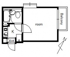 エマーユ戸田公園Ⅱの間取り図
