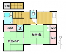 第一キャッスルの間取り図