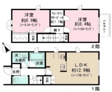 テラス赤塚の間取り図