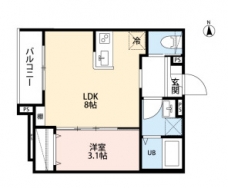 rh Itabashiの間取り図