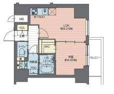 プレジオ西新井の間取り図