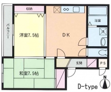 パールハウスの間取り図