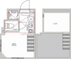 BlueReef2号館の間取り図